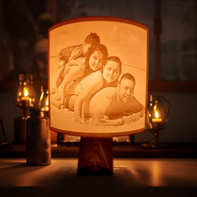Lámpara personalizada ilumina2 de pareja